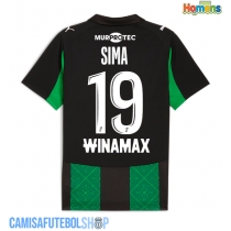Camisa de time de futebol RC Lens Abdallah Sima #19 Replicas 2º Equipamento 2025-26 Manga Curta